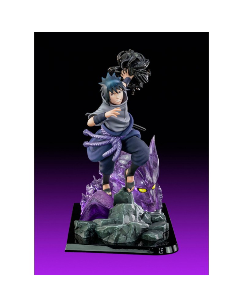 FIGURA TSUME ART- NARUTO SHIPPUDEN-SASUKE UCHIHA 4TH WAR RESINA 1/6