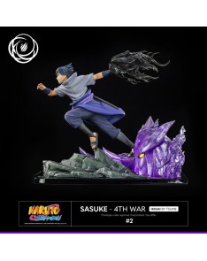 FIGURE TSUME ART- NARUTO SHIPPUDEN-SASUKE UCHIHA 4TH WAR RESIN 1/6 SCALE