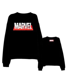 MARVEL MEN SWEATSHIRT - BLACK