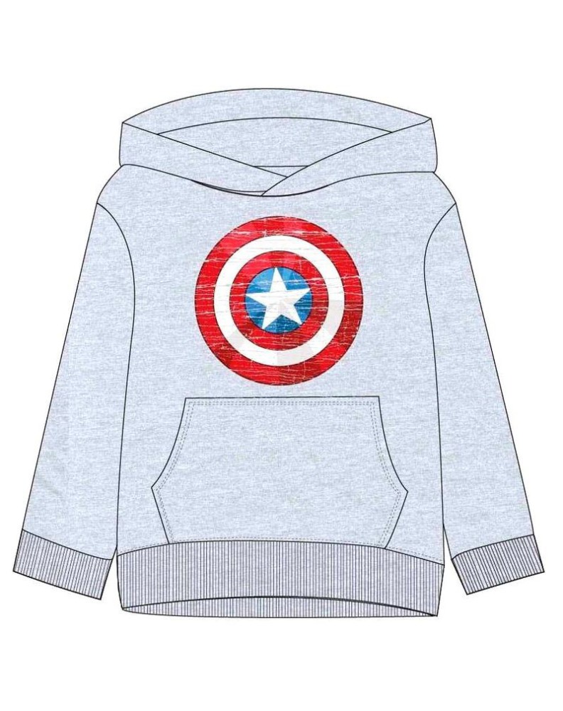 Vislumbrar promesa Ordinario SUDADERA NIÑO MARVEL LOGO CAPITAN AMERICA