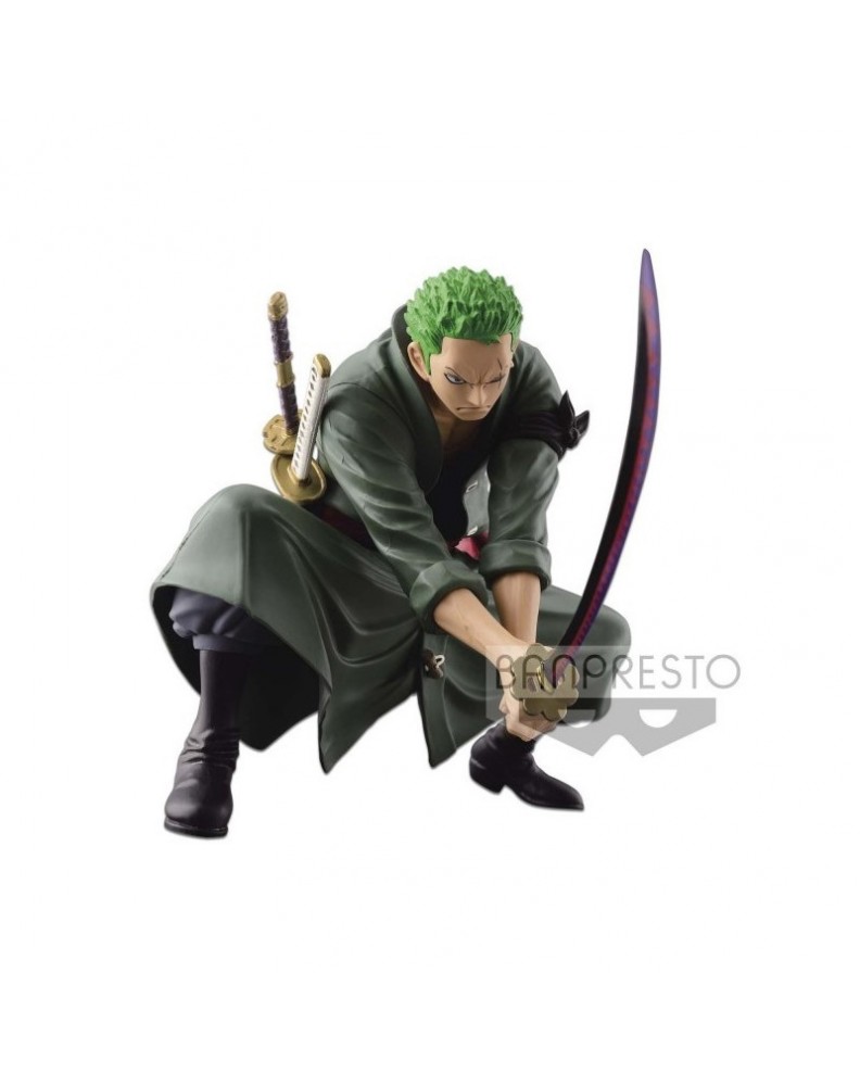 FIGURA SCULTURES BIG ZOUKEIO 4 ZORO ONE PIECE 13CM