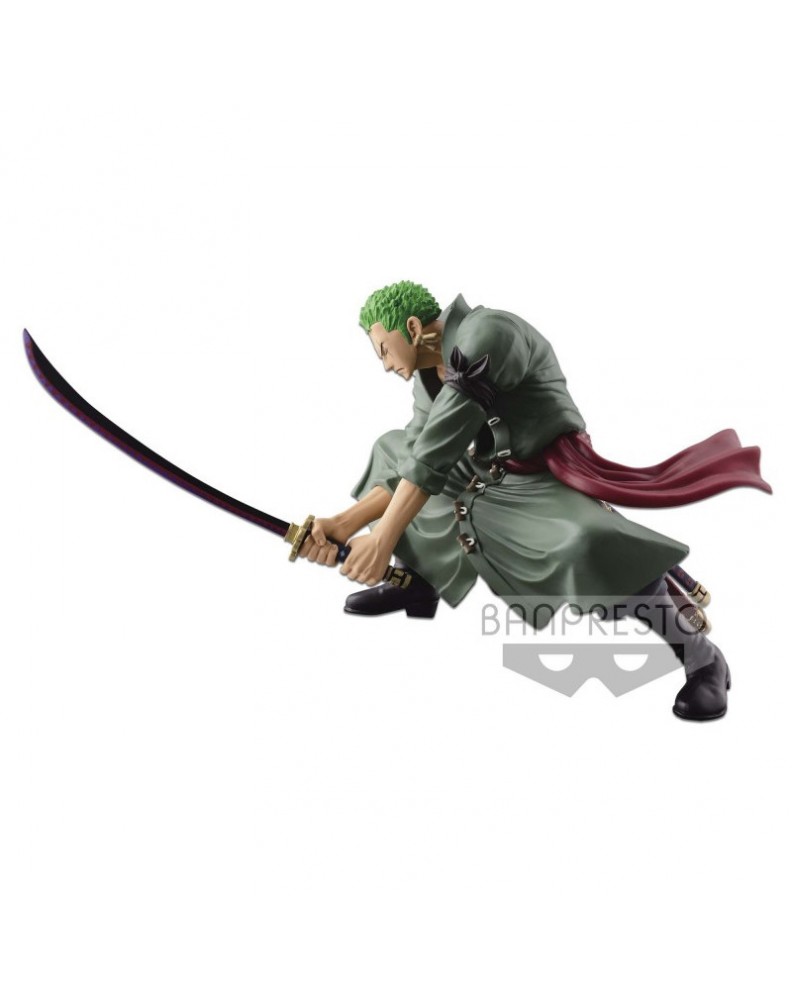 FIGURA SCULTURES BIG ZOUKEIO 4 ZORO ONE PIECE 13CM