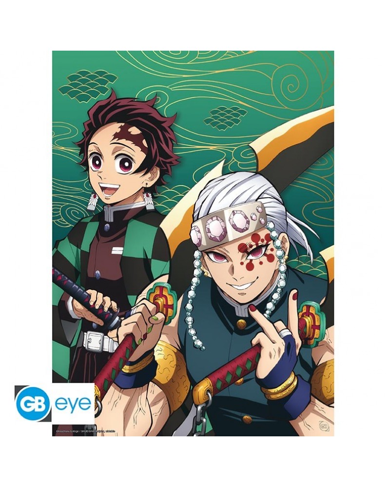 DEMON SLAYER - SET 2 CHIBI POSTERS -ENTERTAINMENT DISTRICT (52X38)