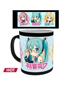 HATSUNE MIKU - MUG HEAT CHANGE - 320ML - CHARACTERS