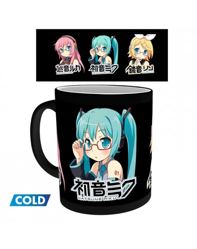 HATSUNE MIKU - MUG HEAT CHANGE - 320ML - CHARACTERS