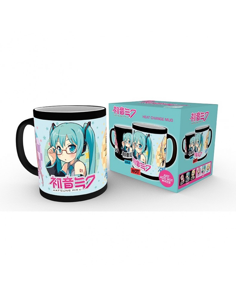 HATSUNE MIKU - MUG HEAT CHANGE - 320ML - CHARACTERS