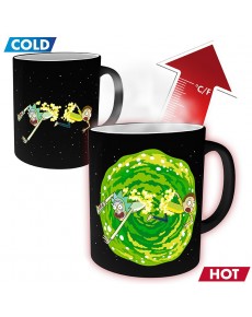 RICK AND MORTY - MUG HEAT CHANGE - 320 ML - PORTAL