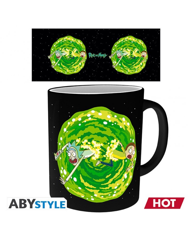 RICK AND MORTY - MUG HEAT CHANGE - 320 ML - PORTAL