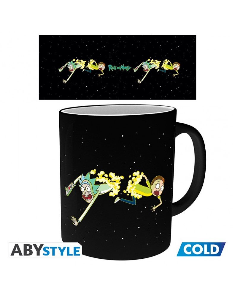 TAZA RICK AND MORTY CAMBIO DE COLOR 320 ML - PORTAL