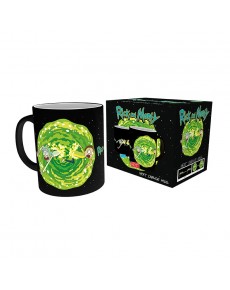 RICK AND MORTY - MUG HEAT CHANGE - 320 ML - PORTAL