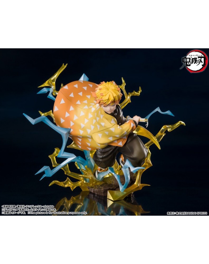 FIGURA KIMETSU NO YAIBA- ZINETZU AGATZUMA- THUNDERCLAP AND FLASH- FIGUARTS ZERO 