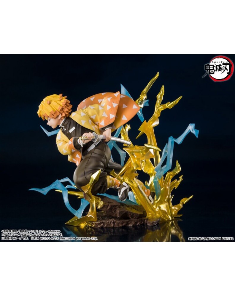 FIGURA KIMETSU NO YAIBA- ZINETZU AGATZUMA- THUNDERCLAP AND FLASH- FIGUARTS ZERO 