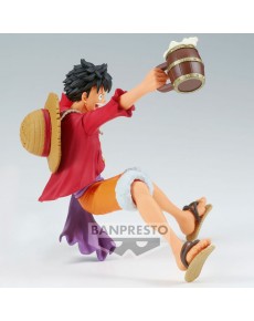 FIGURA BANPRESTO ONE PIECE ITS A BANQUET!! MONKEY D LUFFY BANQUETE