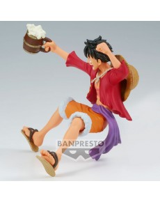 FIGURA BANPRESTO ONE PIECE ITS A BANQUET!! MONKEY D LUFFY BANQUETE