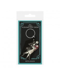 LLAVERO DE GOMA PESADILLA ANTES DE NAVIDAD JACK Y SALLY