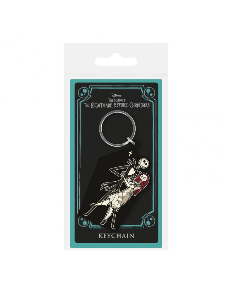 LLAVERO DE GOMA PESADILLA ANTES DE NAVIDAD JACK Y SALLY