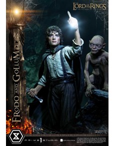 ESTATUA DE FRODO Y GOLLUM