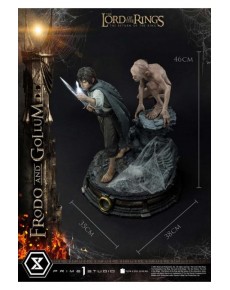 THE LORD OF THE RINGS ESTATUE 1/4 FRODO & GOLLUM BONUS VERSION 46 CM - PRIME 1