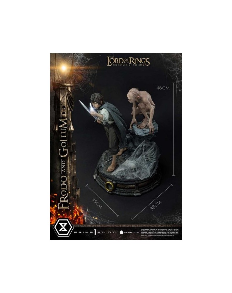 THE LORD OF THE RINGS ESTATUE 1/4 FRODO & GOLLUM BONUS VERSION 46 CM - PRIME 1