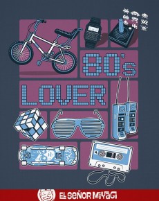 Camiseta 80's Lover