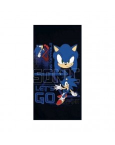 SONIC BEACH TOWEL - lets go - COTTON 300g 70 X 140 CM