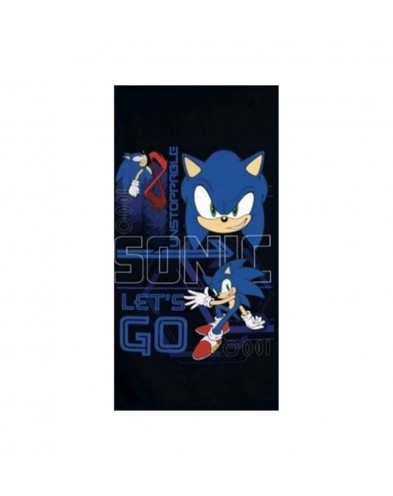 SONIC BEACH TOWEL - lets go - COTTON 300g 70 X 140 CM