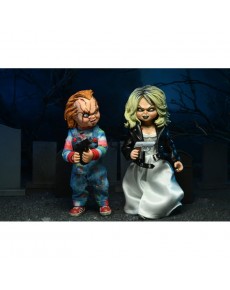 CHUCKY & TIFFANY SET 2 FIGURAS 20 CM BRIDE OF CHUCKY