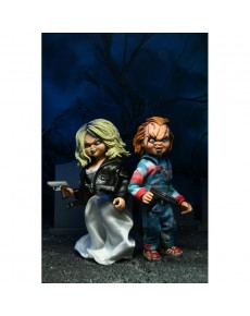 CHUCKY & TIFFANY SET 2 FIGURAS 20 CM BRIDE OF CHUCKY