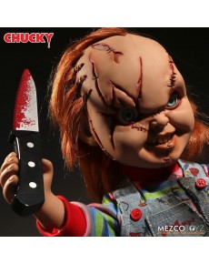 CHUCKY HABLADOR FIGURA 38 CM CHUCKY TALKING MEGA SCALE RE-RUN