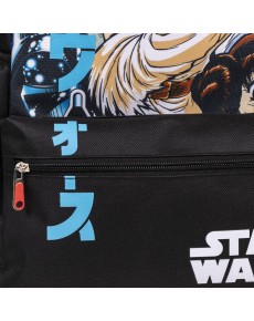 MOCHILA ESCOLAR GRANDE 44 CM STAR WARS