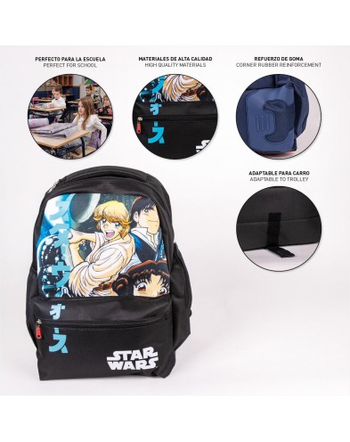 LARGE 44 CM STAR WARS SCHOOL BACKPACK