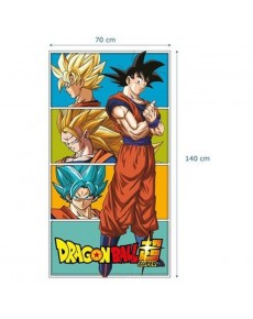 TOALLA PLAYA ALGODON 300G DRAGON BALL 065