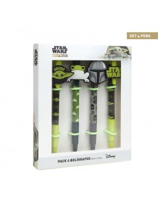 SET 4 PENS THE MANDALORIAN