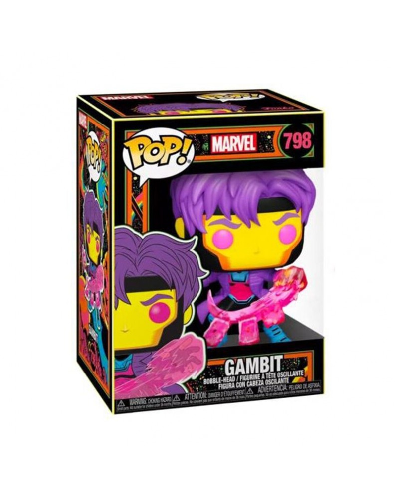 FUNKO POP! MARVEL: BLACK LIGHT- GAMBIT - EXCLUSIVE