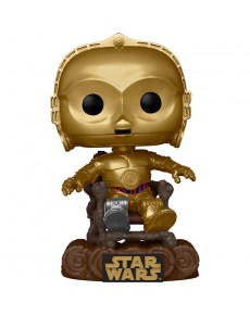 FUNKO POP! EL RETORNO DEL JEDI 40TH- C3P0 IN CHAIR STAR WARS