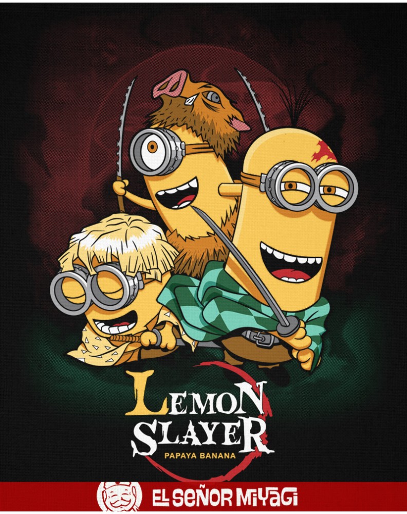 CAMISETA LEMON SLAYER UNISEX - ALGODÓN ORGÁNICO