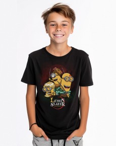 CAMISETA LEMON SLAYER PARA NIÑO - ALGODÓN ORGÁNICO