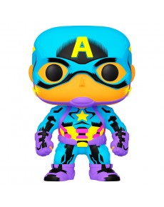 FUNKO BLACKLIGHT MARVEL CAPITAN AMERICA EXCLUSIVE