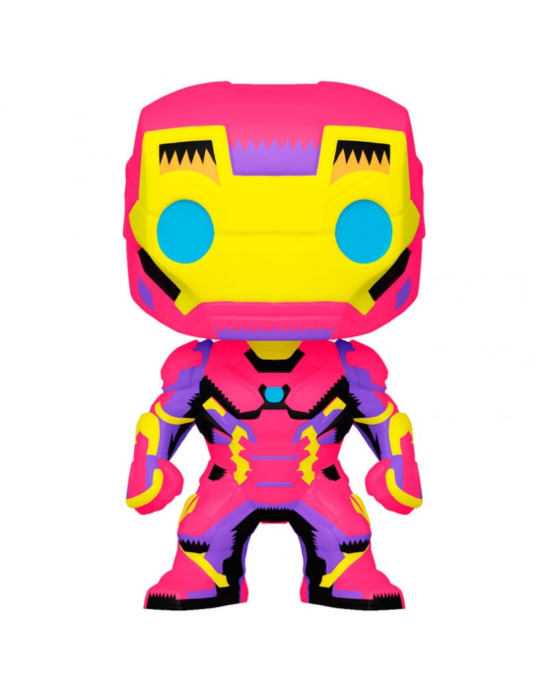 FUNKO POP IRON MAN BLACK LIGHT SPECIAL EDITION