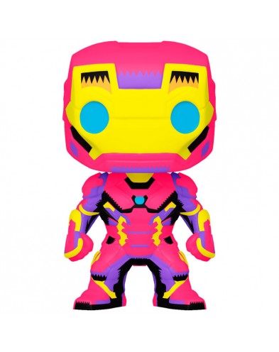 FUNKO POP IRON MAN BLACK LIGHT SPECIAL EDITION