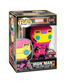 FUNKO POP IRON MAN BLACK LIGHT SPECIAL EDITION