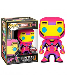 FUNKO POP IRON MAN BLACK LIGHT SPECIAL EDITION