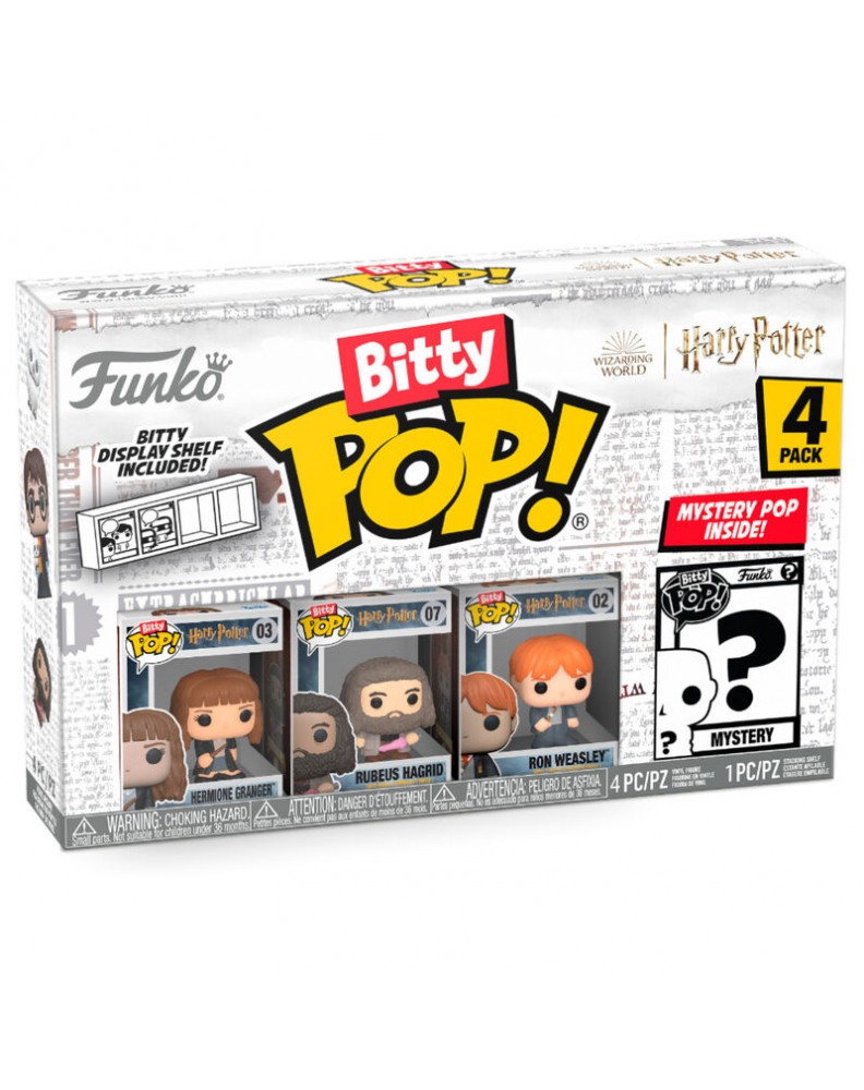 Figurine Bitty Pop! Deluxe Harry Potter Hermione Flourish Et Blotts - Neuf, Collection