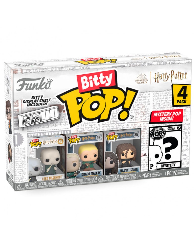 BITTY POP: HARRY POTTER- VOLDEMORT 4PK