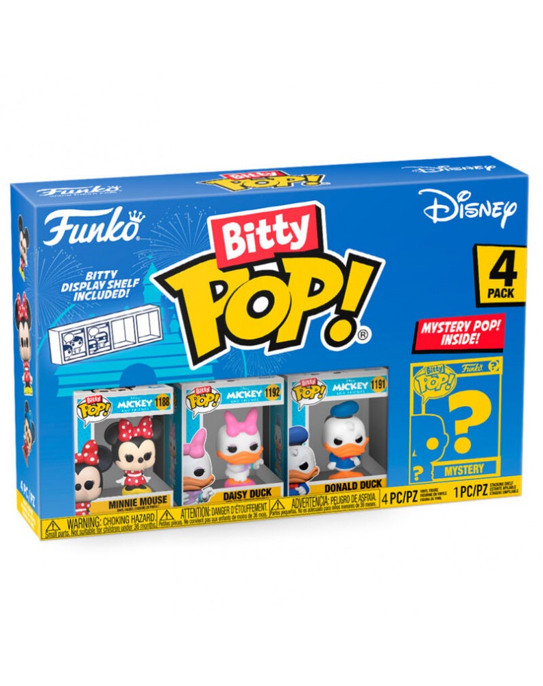 BITTY POP: DISNEY- MINNIE 4PK