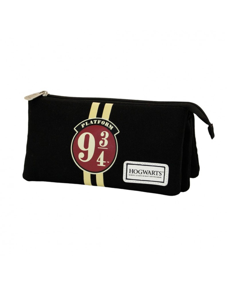 ESTUCHE PORTATODO TRIPLE HS HARRY POTTER 9 3/4