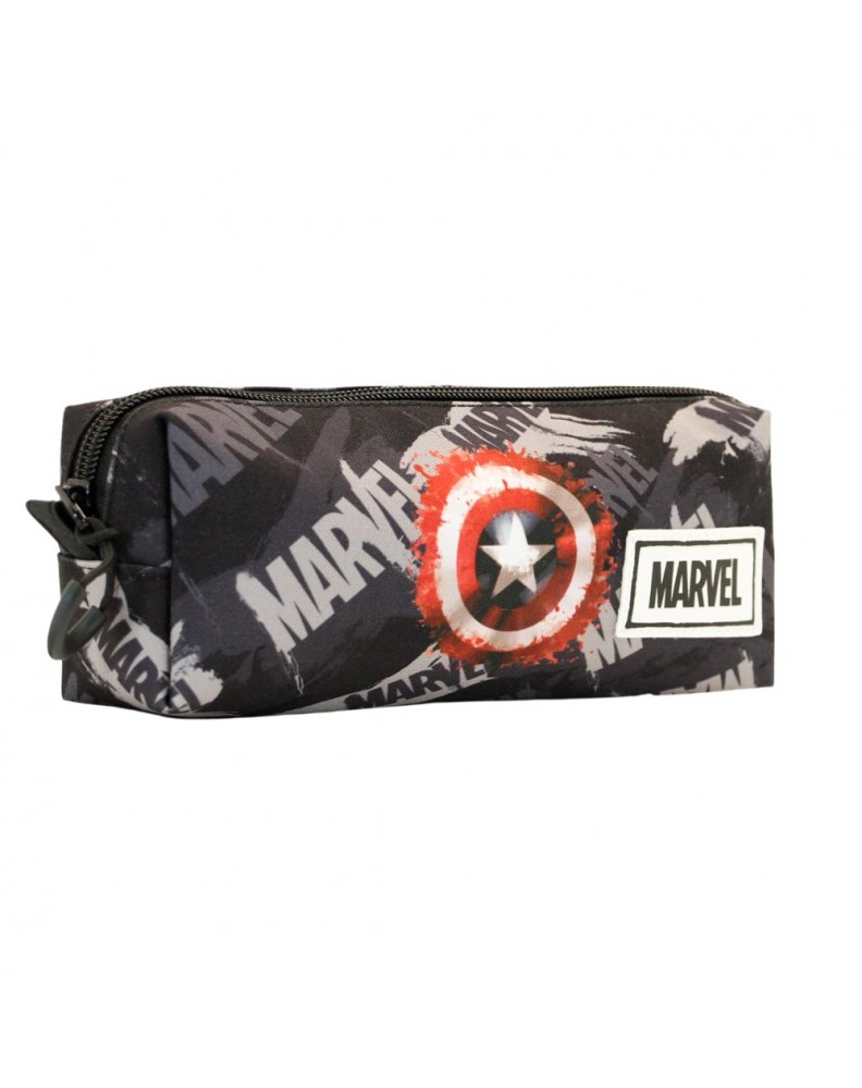 CAPTAIN AMERICA FAN SQUARE PENCIL CASE SCRATCHES