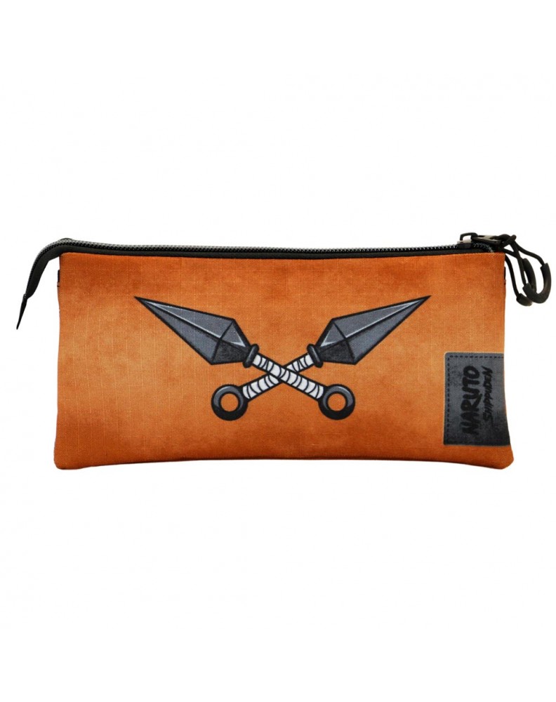 ESTUCHE PORTATODO TRIPLE ECO NARUTO WEAPONS