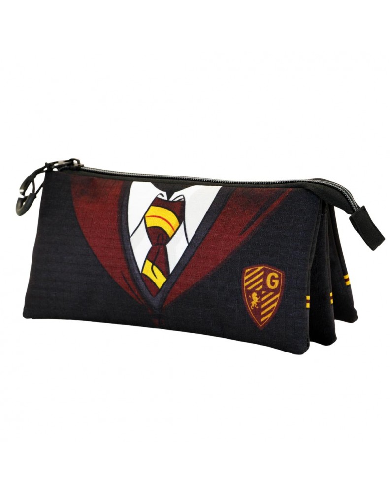 ESTUCHE PORTATODO TRIPLE ECO HARRY POTTER UNIFORM