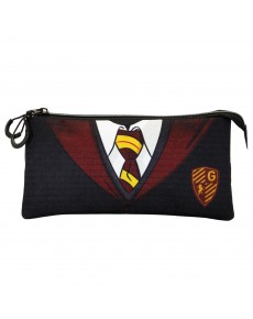 ESTUCHE PORTATODO TRIPLE ECO HARRY POTTER UNIFORM